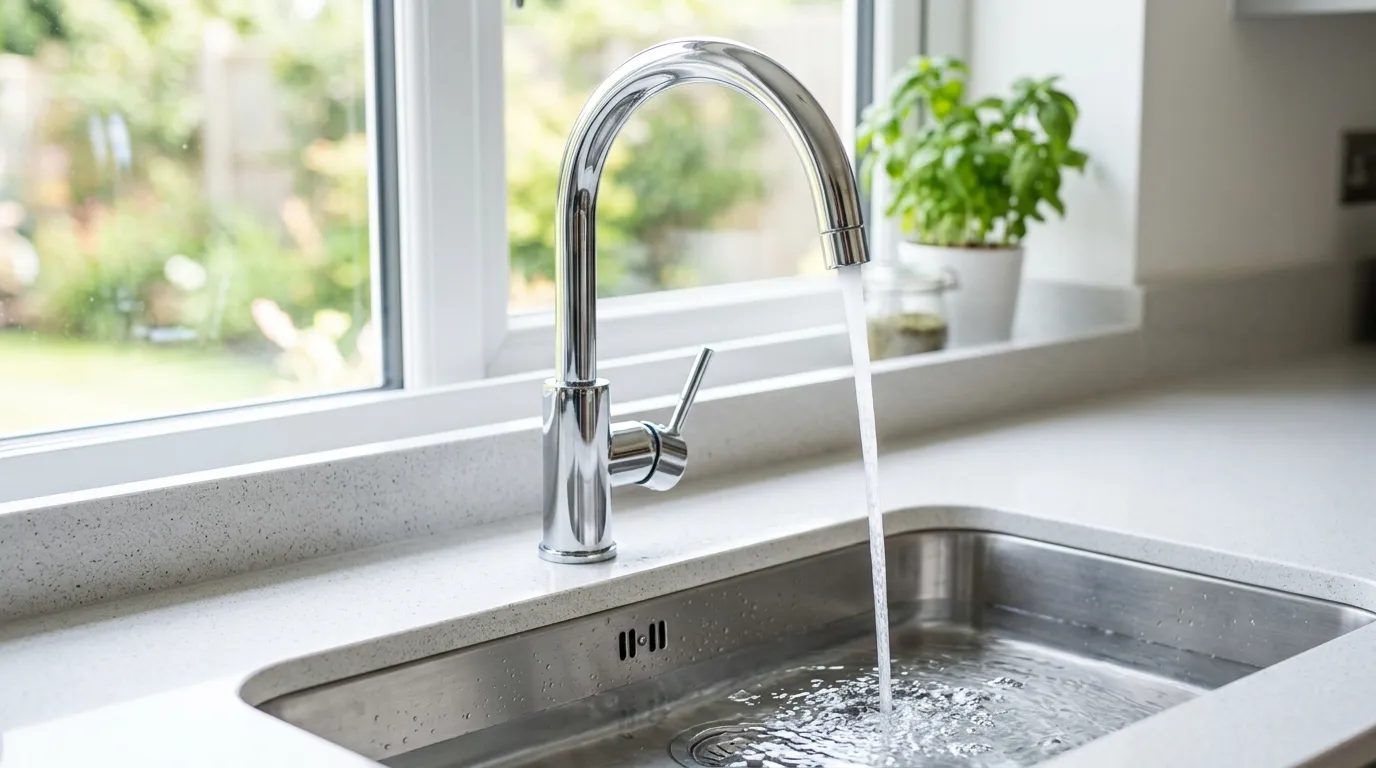 Local Plumbing Master Pros same day plumber fixing a faucet in Herington, KS